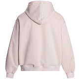 Black Pearl Studded Streetwear Hoodie