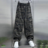 Big Pocket String Camo Pants
