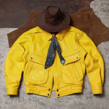 Bold Sunshine Leather Jacket