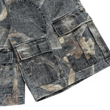 Branch Graphic Denim Shorts