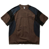 Color Block Streetwear T-Shirt