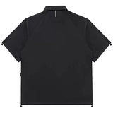 Techwear Cargo Zip Up Shirt