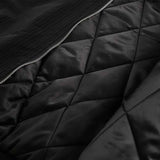 Black Faux Fur Bomber Jacket