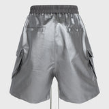 Hybrid Zipper Cargo Shorts