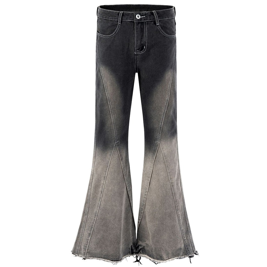 Hi Street Gradient Flared Denim Jeans