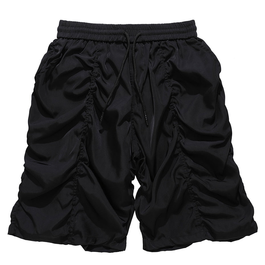 Pleated Flow Shorts