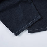 Pleated Baggy Denim Jeans
