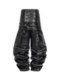 Black Patent Leather Pants