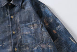 Fantasy Denim Blue Button-Up Shirt