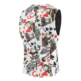 Sleeveless Graphic Printed Vest