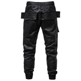 Black Tactical Cargo Joggers