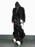 Black Patent Leather Pants