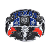 Texas Bull Horn Vintage Belt Buckle