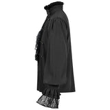 Lace Ruffle Lantern Sleeve Renaissance Shirt