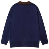 Cottage View Knit Polo Sweater