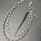 Sheepskin Sheathed Clamped Jean Chain