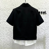 Beaded Short Sleeve Jacket