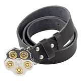 Six-Shooter Revolver Belt Buckle