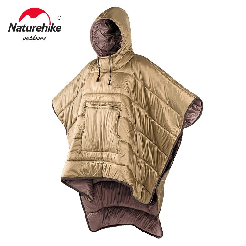 Ultralight Sleeping Bag Wearable Poncho Coat