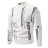 Texture Frayed Sweater