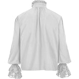Lace Ruffle Lantern Sleeve Renaissance Shirt