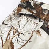 Camo Denim Baggy Jeans