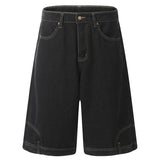 Vintage Washed Denim Shorts