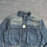 Washed Pocket Denim Jacket