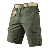 Multi-Pocket Cargo Pants Shorts