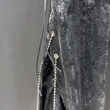 Reflective Textured Motorcycle Pants