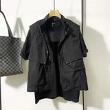 Urban Shadow Layered Tech Shirt