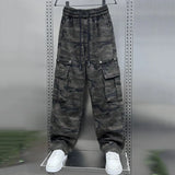 Big Pocket String Camo Pants