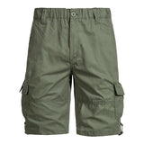 Multi-Pocket Cargo Pants Shorts