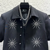 Beaded Short Sleeve Jacket