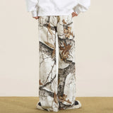 Camo Denim Baggy Jeans