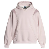 Black Pearl Studded Streetwear Hoodie