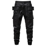 Black Tactical Cargo Joggers