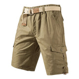 Multi-Pocket Cargo Pants Shorts