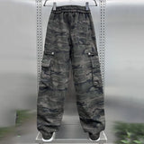 Big Pocket String Camo Pants