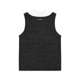 Beader Button Up Knitted Vest