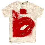 French Kiss Ripped Tee