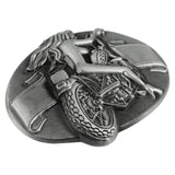Motorcycle Girl Belt Buckle