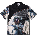 space domicile button up tee