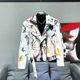Bright Graffiti Printed Jacket