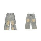 Distressed Deconstructed Denim Shorts