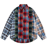 Quad Layer Flannel Plaid Shirt
