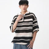 Rich Knitted Polo Shirt