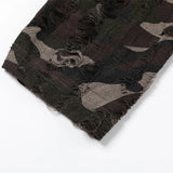 Camouflage Patchwork Two Piece Tee