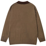 Cottage View Knit Polo Sweater