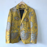 Golden Sunburst Blazer